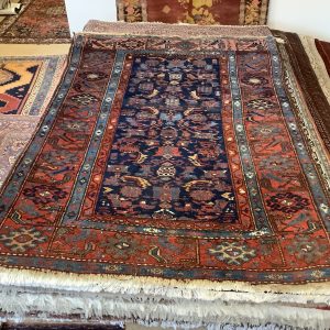 Vintage iransk Hamadan tæppe