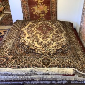 Vintage persisk Kirman tæppe