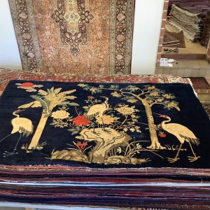 Antikt kinesisk Pao-Tou tæppe