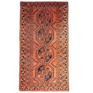 Afghansk antikt Beloutch tæppe