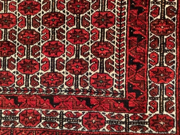 Afghansk vintage Belouch tæppe