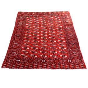 Turkmensk Vintage Bochara tæppe