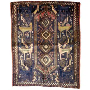 Iransk Vintage Afshar tæppe