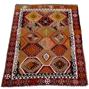 Tyrkisk Adana Kelim tæppe