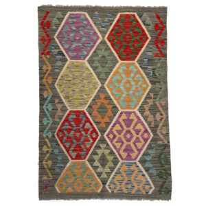 Afghansk Kaudani Kelim tæppe